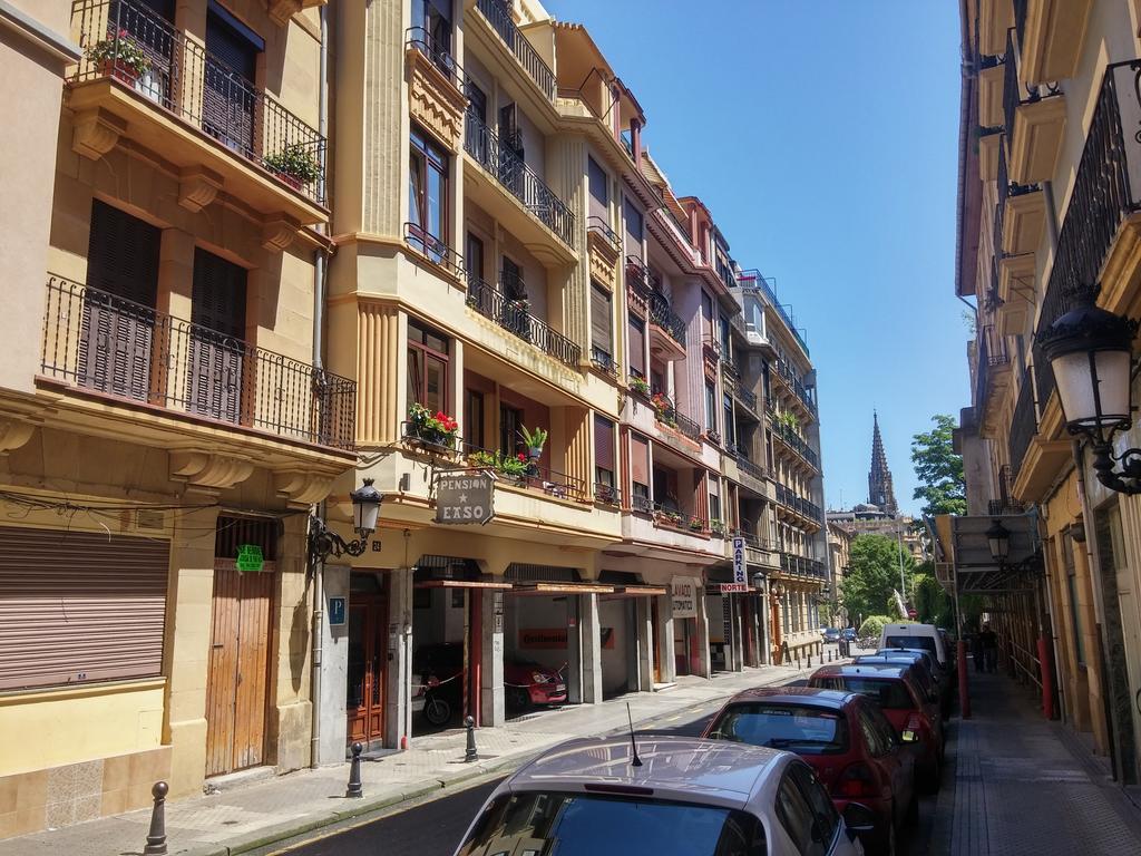 Pension Easo San Sebastián Exteriör bild