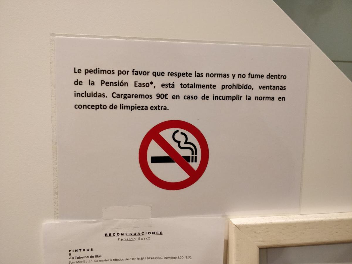 Pension Easo San Sebastián Exteriör bild